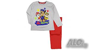 Детска пижама Paw Patrol момче за 3, 5, 6, 7 г. - М10-11