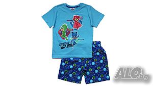Детска пижама PJ Masks момче за 3, 4, 5, 6, 7 и 8 г. - М9-10