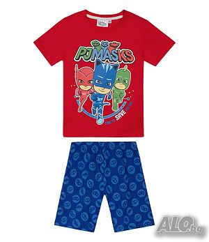 Детска пижама PJ Masks момче за 3, 4, 5, 6 и 8 г. - М4-6