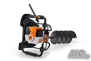 Под Наем! Градински Моторен Свредел - STIHL BT 131 + свредло STIHL ф150 / KING RENTALS