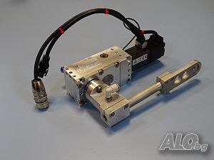 мотор редуктор MITSUBISHI HC-MFS13-S13 AC servo motor SPN 05640.0007 worm gear box