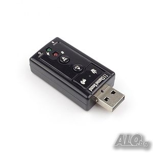 Звукова карта USB Sound Card 7.1