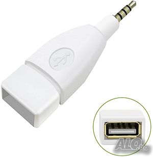 AUX кабел - женско USB Към 3.5мм жак