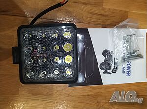 3D LED квадратни халогени 48W универсални