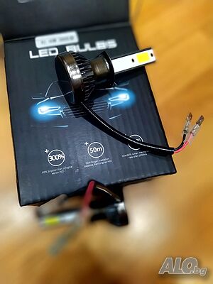 Комплект LED крушки за фарове 3000LM -H1, H7, H4