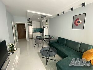 Двустаен апартамент под наем в кв. Обеля