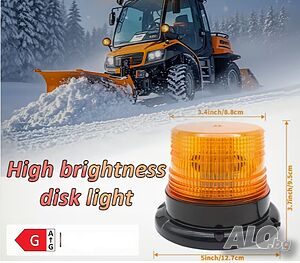 LED сигнална лампа 12v/24v