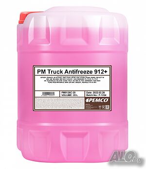 PEMCO Антифриз Truck червен концентрат G12+ LONGLIFE (-76C) 20л