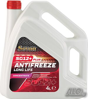 Антифриз SEVAN Long Life SG12+ концентрат (-74C), 4л
