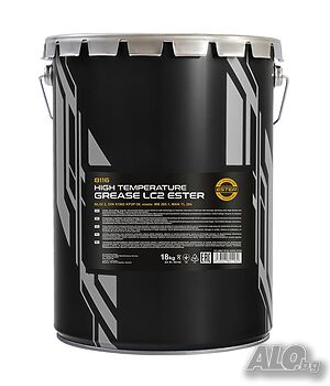 Високо температурна синя грес MANNOL LC-2 High Temperature Grease Ester, 18кг