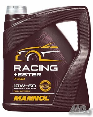 Масло MANNOL Racing + Ester 10W60, 4л