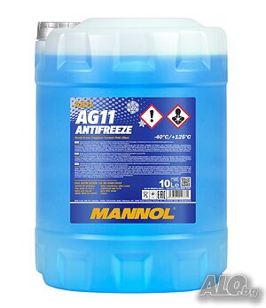 Антифриз MANNOL Antifreeze AG11 (-40°C) Longterm, 10л