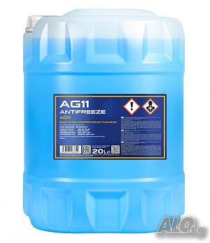 Антифриз MANNOL Antifreeze AG11 (-40°C) Longterm, 20л