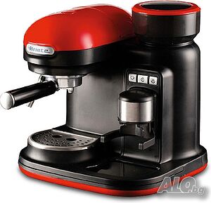 Продавам Еспресо машина Ariete ESPRESSO MODERNA 1318/00, 1080W, 15 bar, 0.8 л, Вградена кафемелачка,
