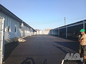 Полагане на асфалт