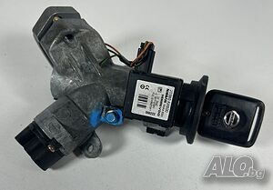 Контактен Ключ Патронник с Ключ и Клеморед Nissan Micra Нисан Микра 28590 AX600 5WK4 6550