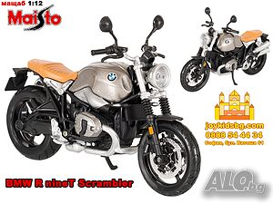 BMW R nineT Scrambler мащабен модел мотоциклет Maisto 1:12