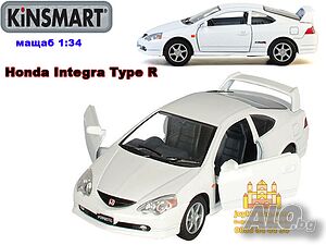 Honda Integra Type R мащабен модел 1:34 KiNSMART