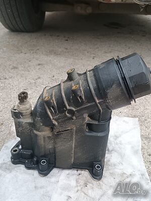 Тяло маслен филтър / Охладител BMW N47D20 f30,f31,f20,f21,e90/БМВ 316d,318d,320d,116d,118d,120d
