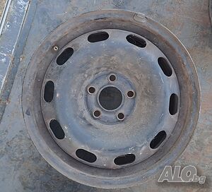Желязна джанта 15 цола 5x100 за Ауди А3 Голф 4/ Audi A3 / Golf 4
