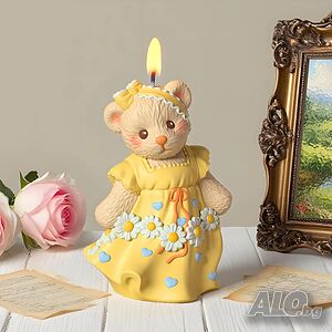 Силиконов молд - „Cherished Teddies 1993 - A Mother’s Love Bears All Things