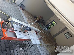 Машинно Водно Рязане на плочки, камък, гранит, варовик, мрамор. Рязане и редене на Двоен под.
