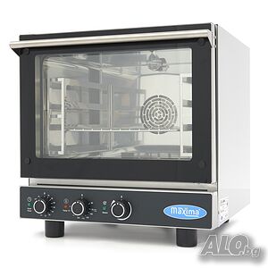 Професионален конвектомат 4 x GN 2/3 - 3300W, с регулируема пара