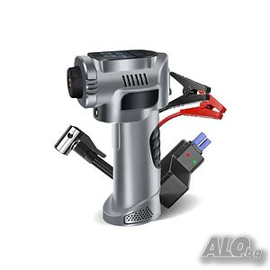 Зарядно стартерно устройство 4в1 (стартер/компресор/фенер) jump starter
