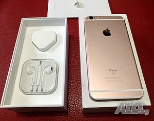 НОВ Apple iPhone 6s Plus 64Gb Rose Gold Фабрично отключен
