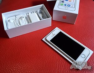 Apple iPhone 5S бял 16Gb Фабрично отключен Айфон телефон