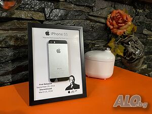 Айфон Apple iPhone 3 3gs 4 4s 5 5s 6 6s 7 8 в картина за фенове и подарък