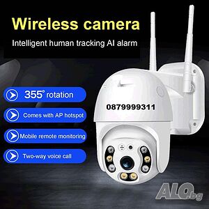 Robocam безжична WiFi въртяща FULLHD Камера външен монтаж с карта 64gb