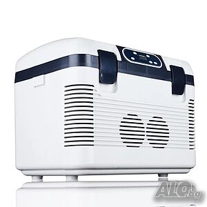 Хладилна чанта кутия за автомобил за дома 19Л 12V/24V/220V