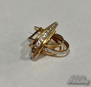 Златни обеци 4.1 гр 14карата