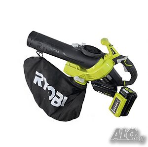 Акумулаторен листосъбирач Ryobi RBV36B с 2батерии и зарядно