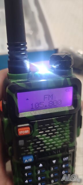 eSynic UV-5R Dual Band VHF/UHF уоки-токи - камуфлажна радиостанция за лов и туризъм