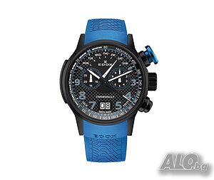 Мъжки часовник Edox Chronorally 38001 TINNBU3 NIBU3