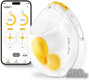 Medela Magic InBra Безжична носима помпа за кърма с приложение - единична