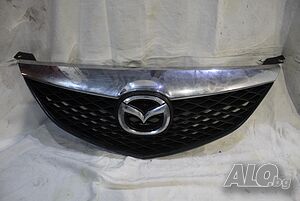 Предна решетка с емблема Мазда 6 гу 2.0ди 136кс рф5ц 04г Mazda 6 gy 2.0di 136hp rf5c 2004
