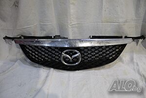 Предна решетка с емблема Мазда премаси цп 1.8 99г Mazda premacy cp 1.8 1999