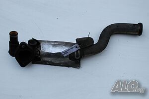 Тръба тяло термостат Пежо 307 св 2.0хди 03г Peugeot 307 sw 2.0hdi 2003