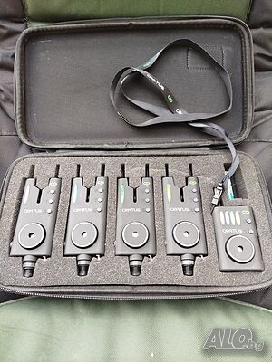 Продавам сигнализатори carp pro cratus 4+1 на два риболова, като нови