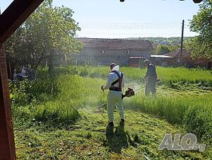 Косене на тревни площи