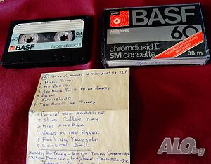 Аудиокасета BASF със Styx, рок група.