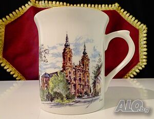 Порцеланова чаша Бохемия, базилика.