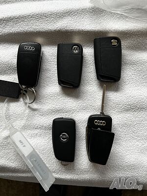 Ключове за Nissan,AUDI,SEAT,VW с 3 бутона