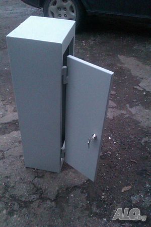 Метална каса за транзитни номера