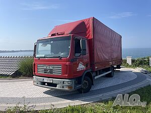 Транспортни услуги камион с падащ борд