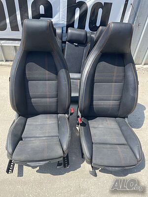 Кожени седалки, салон за Mercedes CLA 180 W117 Sport двигател 270910, 1.6i 122 кс., 6 ск., 165 000км