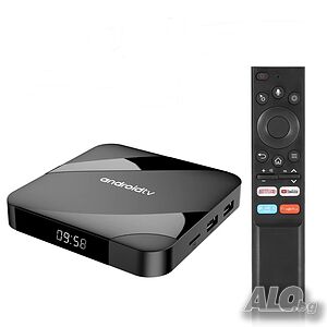 Настроен TV BOX TV98, 8K, Android 14 ATV, RAM 4GB DDR4, ROM 64GB, CPU Amlogic
